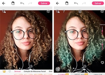 Como mudar a cor do cabelo com aplicativos