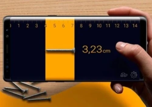 Transforme seu telefone em uma fita métrica inteligente!